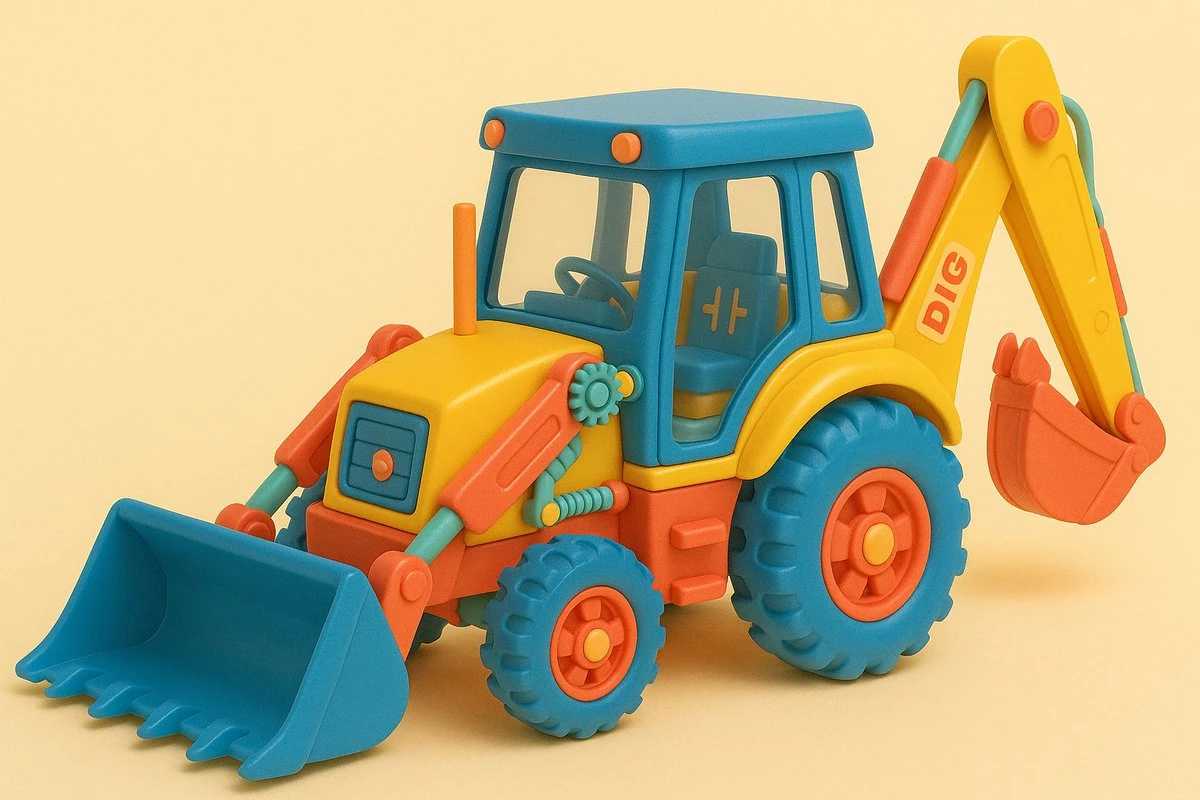 Custom Texture Retro Toy