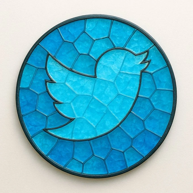 Mosaic Stained Glass Emblem