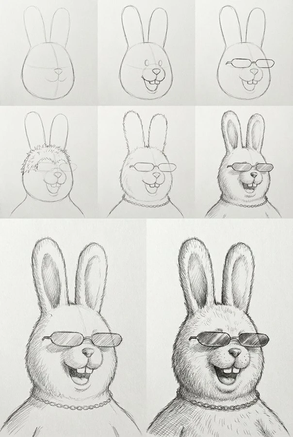 9 Initial Sketches of the Image